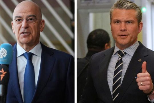 Επαφές Δένδια στην Ουάσινγκτον